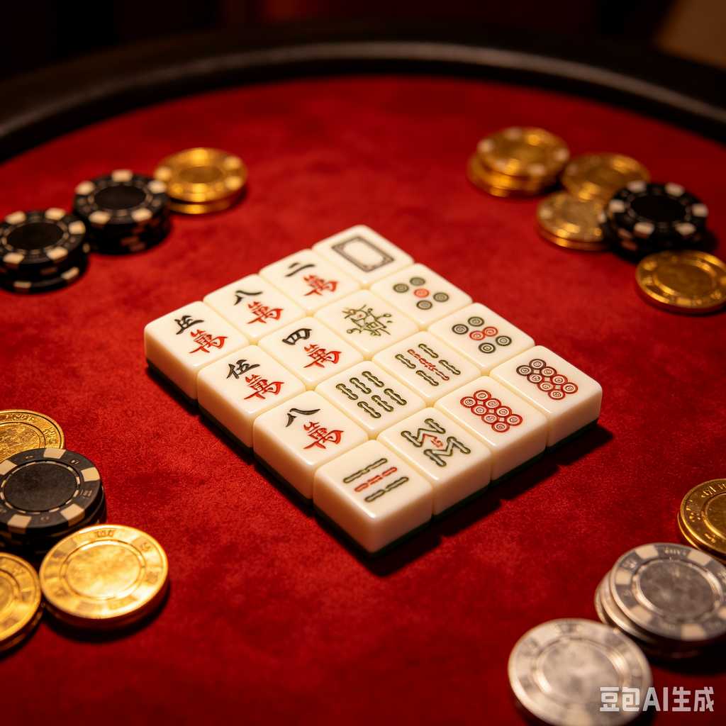 mahjong set for family game night