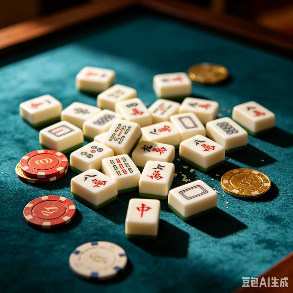 asian classic board game mahjong