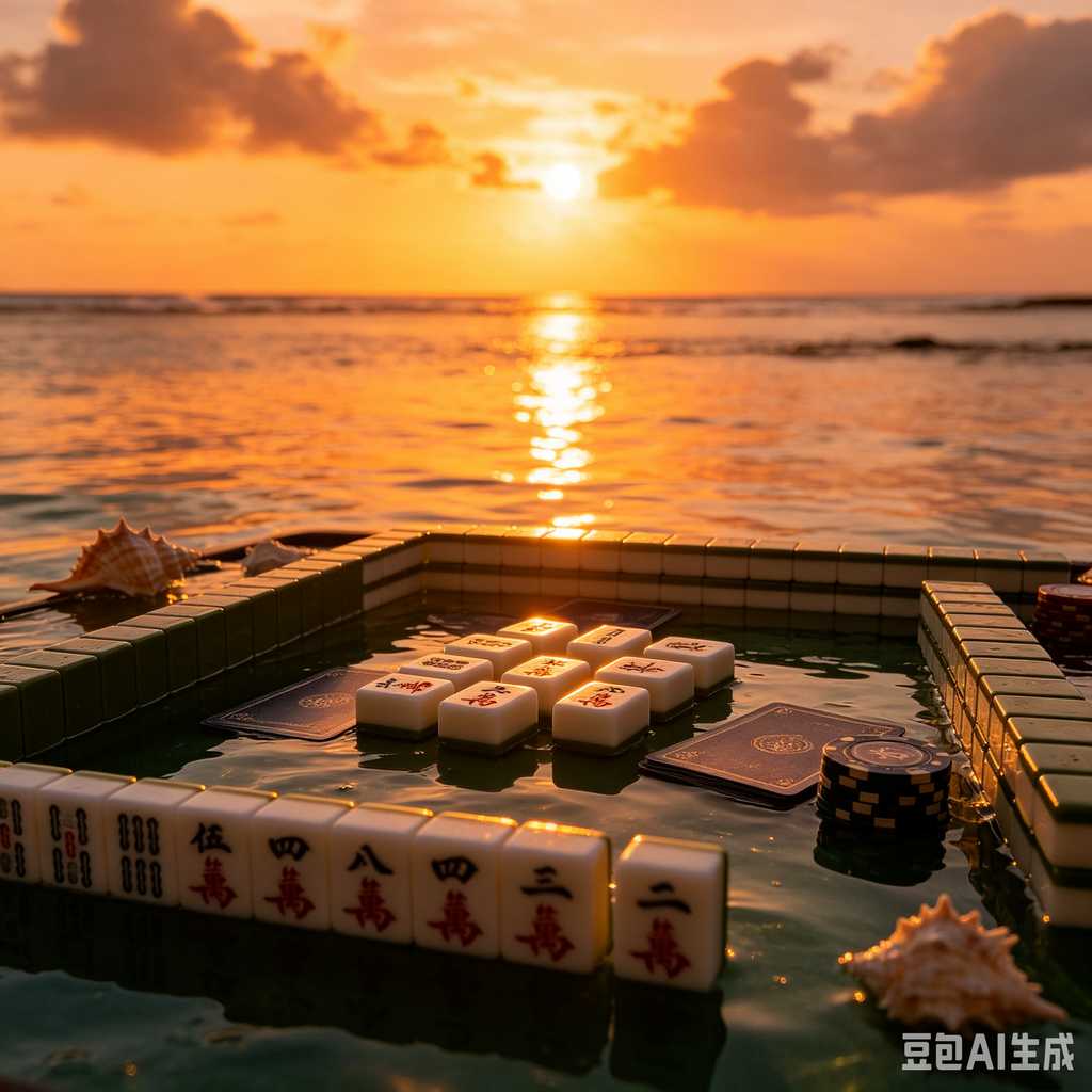 camping mahjong game set